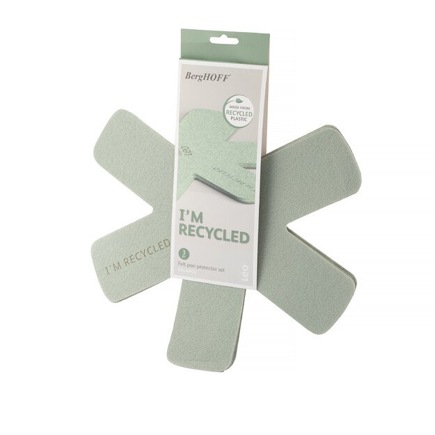 BergHOFF 3 dalių keptuvių apsaugų rinkinys - Balance serija 38 cm veltinio apsaugos nepridegančioms keptuvėms 