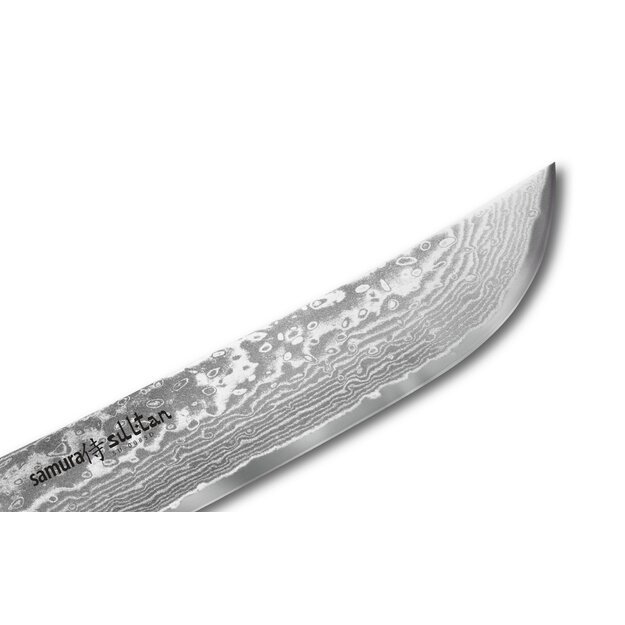 Samura SULTAN virtuvinis šefas peilis 164 mm (7 ) — profesionalus, ilgaamžis, juodas, ergonomiškas pjovimas 