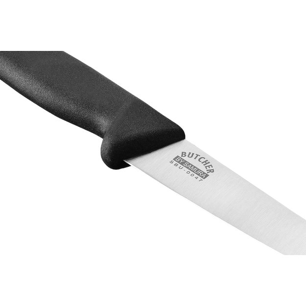 SAMURA BUTCHER virtuvinis pjaustymo peilis 223 mm – profesionalus trumpas sliceris, aštrus ir ilgaamžis 