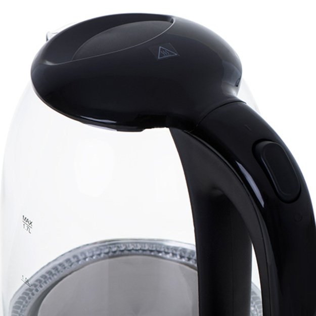 Elektrinis virdulys Mesko MS 1302B, 1.7L, stiklinis, 2200W 2