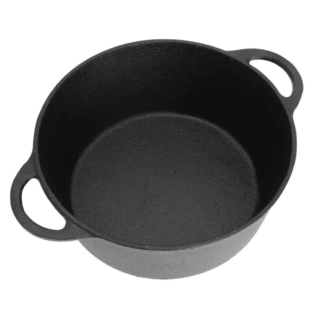 KINGHoff juodas ketaus puodas KH-2253, Ø21 cm, 2,4 l 4