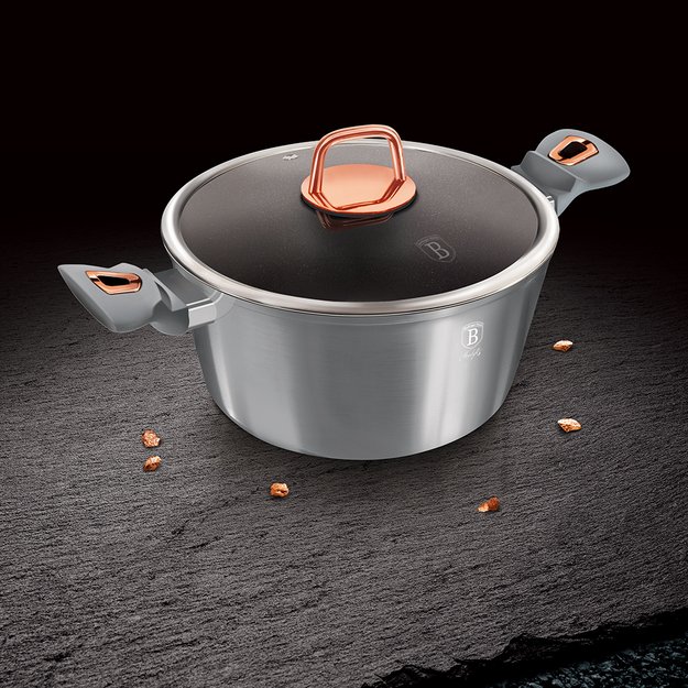 Puodas su dangčiu Berlinger Haus BH-6013 Moonlight 28 cm 6,1 l