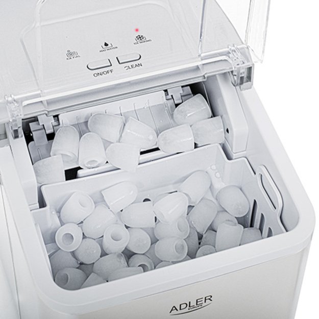 Adler AD 8086 ledo kubelių gaminimo aparatas 12 kg/24 h