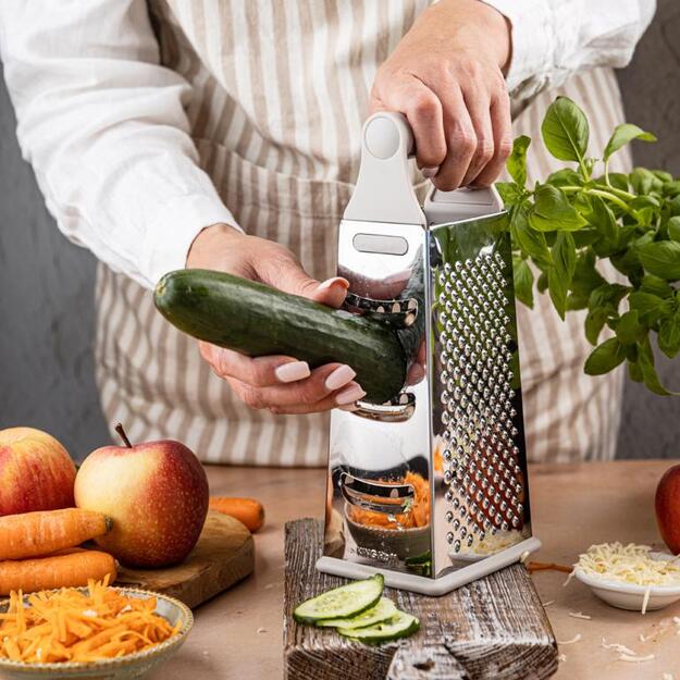 Keturių pusių tarka iš nerūdijančio plieno KINGHoff KH-1989 4