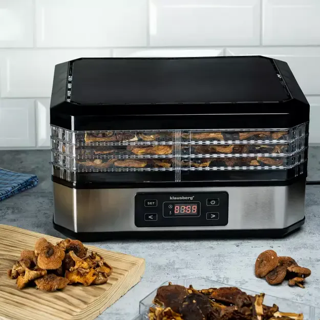 Maisto džiovyklė 350 W su 5 padėklais Klausberg KB-7569 1
