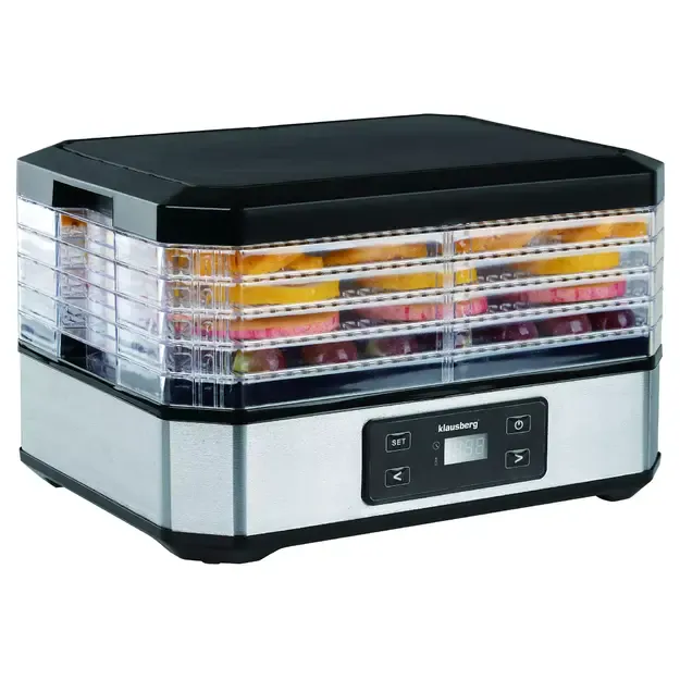 Maisto džiovyklė 350 W su 5 padėklais Klausberg KB-7569