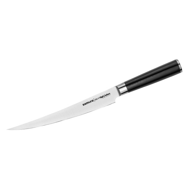 Samura MO-V 220 mm trumpasis pjaustymo peilis – profesionalus, ilgai laikantis aštrumą 