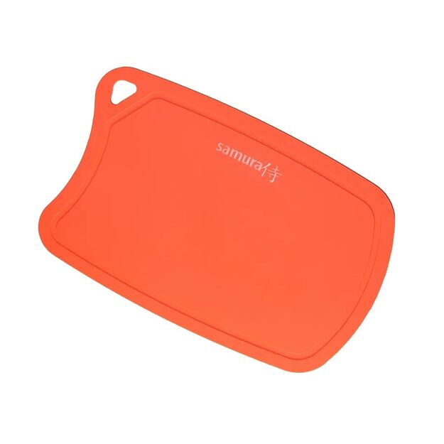 SAMURA rotes Schneidebrett, thermoplastisch 