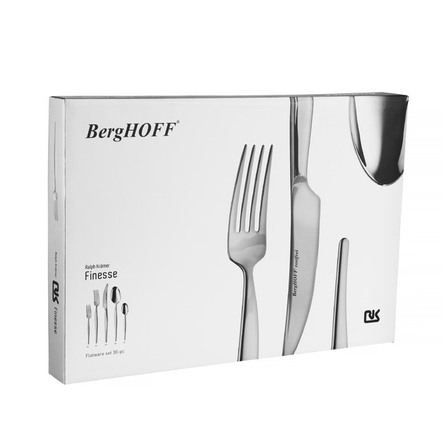 BergHOFF 30 dalių stalo įrankių rinkinys - Finesse kolekcija su eleganti&scaron;komis linijomis ir rafinuotomis rankenomis 