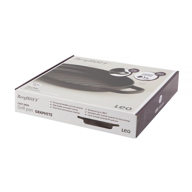 BergHOFF Graphite Ketaus grilio keptuvė 26cm 