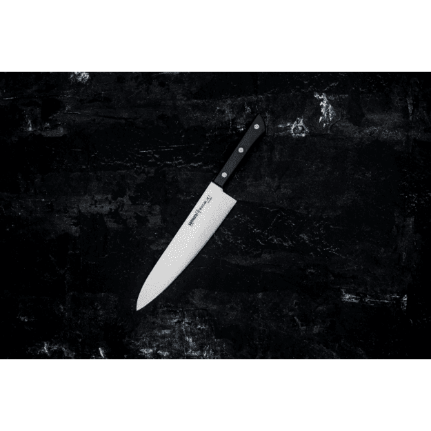 „Samura HARAKIRI“ šefo peilis 8,2″ / 208 mm, juodas 