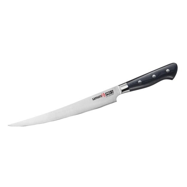 Samura PRO-S filetavimo peilis 224 mm (8.8 ) – profesionalus, ilgaamžis, ergonominis aštrumas 