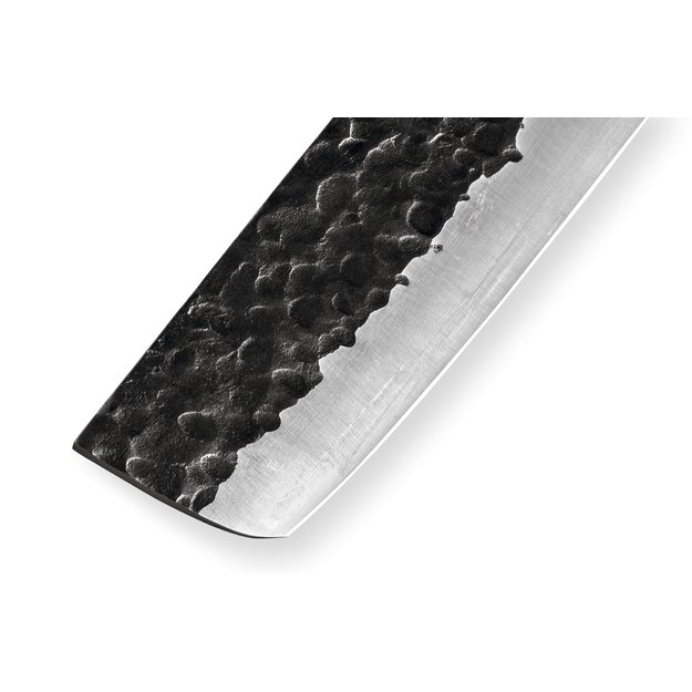 Samura BLACKSMITH Nakiri japoniškas daržovių peilis 168 mm – profesionalus, aštrus ir atsparus įrankis virtuvei 