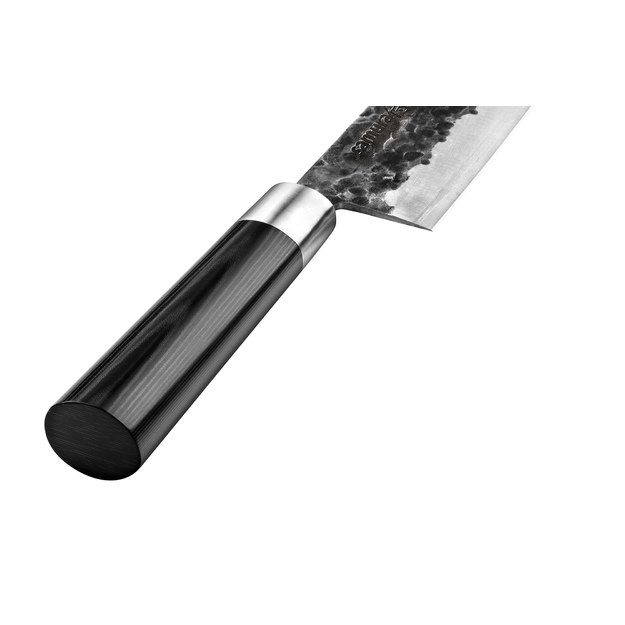 Samura BLACKSMITH Nakiri japoniškas daržovių peilis 168 mm – profesionalus, aštrus ir atsparus įrankis virtuvei 