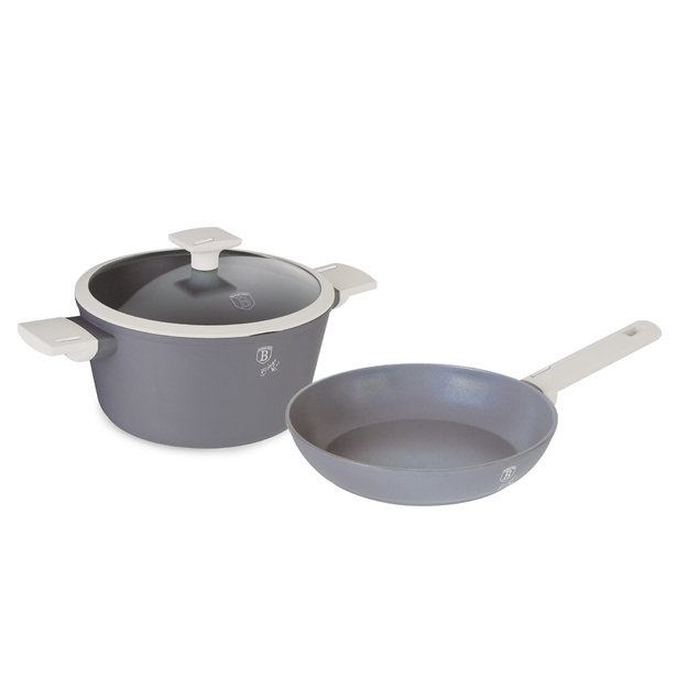 Puodų ir keptuvės rinkinys 3 dalių Berlinger Haus Aspen BH-8166