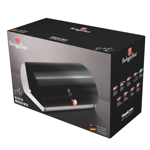 Duonos dėžė Berlinger Haus BH-6728 Black Rose