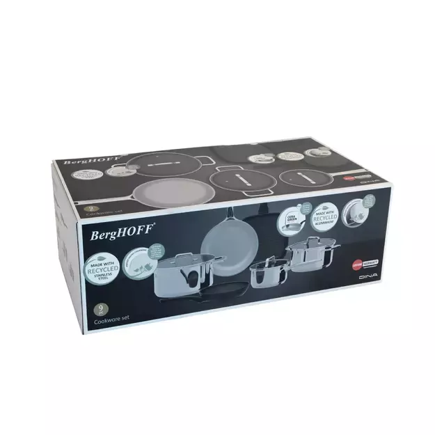 Berghoff „Helix“ 9 dalių puodų ir keptuvių rinkinys 3