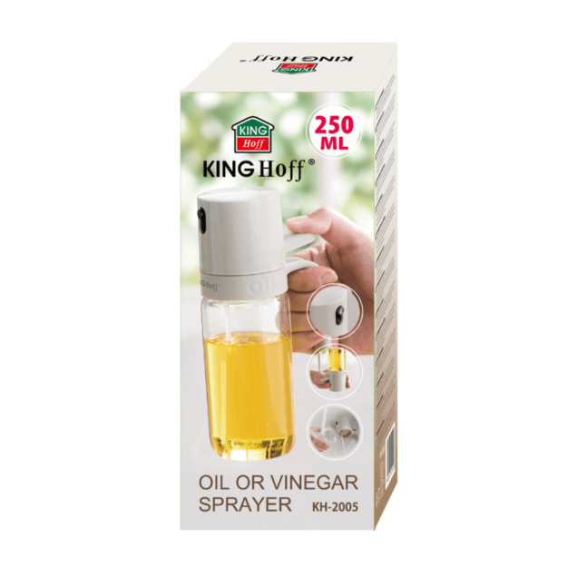 Aliejaus ir acto purkštuvas 250 ml stiklinis KINGHoff KH-2005 5