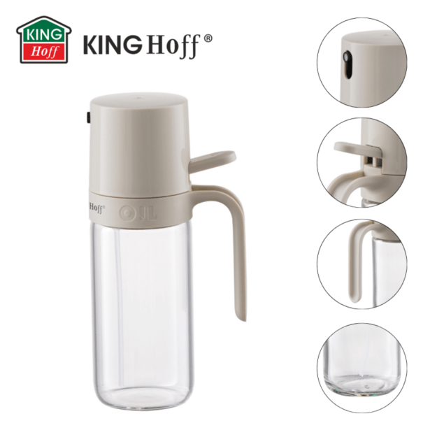 Aliejaus ir acto purkštuvas 250 ml stiklinis KINGHoff KH-2005 4