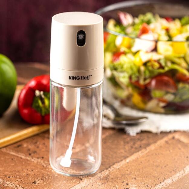 Aliejaus ir acto purkštuvas 250 ml stiklinis KINGHoff KH-2005 1