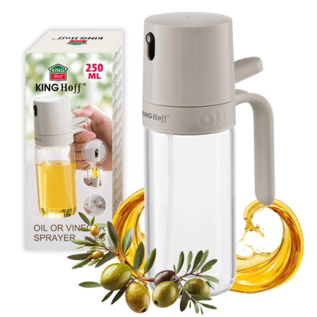 Aliejaus ir acto purkštuvas 250 ml stiklinis KINGHoff KH-2005 2