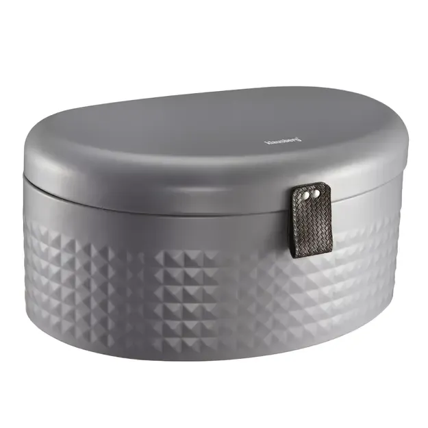 Duonos dėžė plieninė pilka Klausberg KB-7578