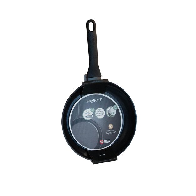 BergHOFF 24 cm keptuvė - Helix serija, perdirbtas aliuminis su CeraGreen danga ir fenolio rankena 