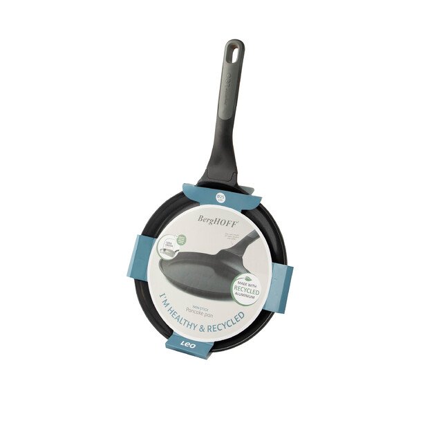 BergHOFF 25 cm blyninė - Stone+ serija su žema briauna ir CeraGreen danga lengvam vartymui 