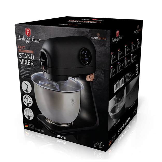Berlinger Haus BH-9323 Black Rose planetarinis mikseris 5 l 1200 W