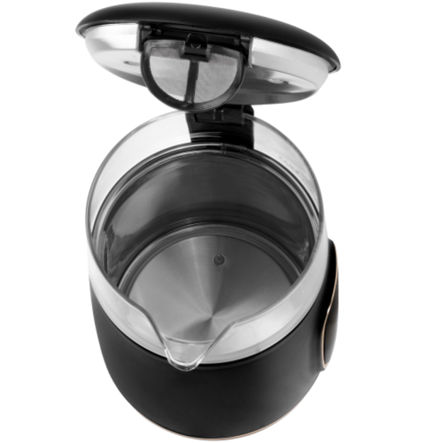 Elektrinis virdulys Adler AD 1305BG, 1.7L, temperatūros kontrolė, 2200W 2