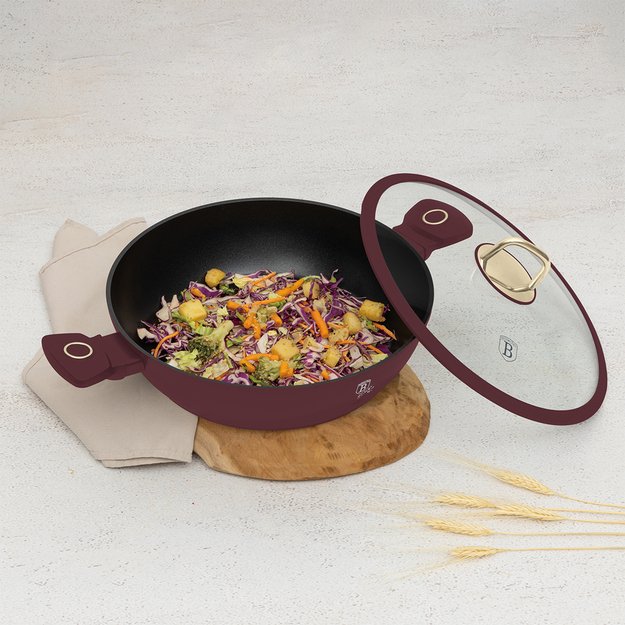 Žemas puodas su dangčiu 30 cm / 3,8 L Berlinger Haus Leonardo BH-8039