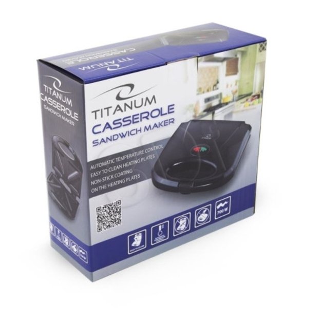 Titanum TKT002K sumuštinių keptuvė 700 W 3