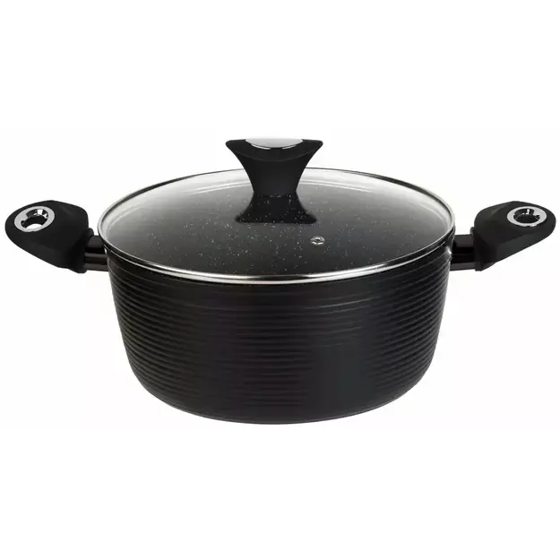 Puodų ir keptuvių rinkinys 12 dalių juodas Klausberg KB-7244 3