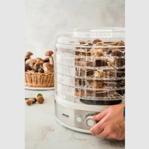 MPM MSG-11 maisto džiovintuvas 5 padėklų 500 W