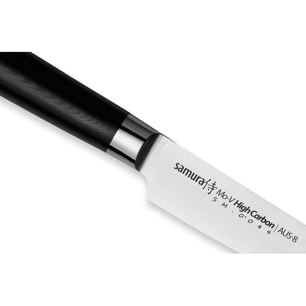 Samura MO-V 9.9-Inch Long Slicing Knife - Precision Japanese Steel Kitchen Blade for Culinary Excellence 