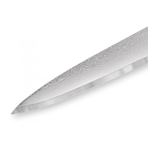 Samura 67-Layer Damascus Slicing Knife - 7.7  Japanese Steel Kitchen Knife for Precision Cutting and Culinary Excellence 