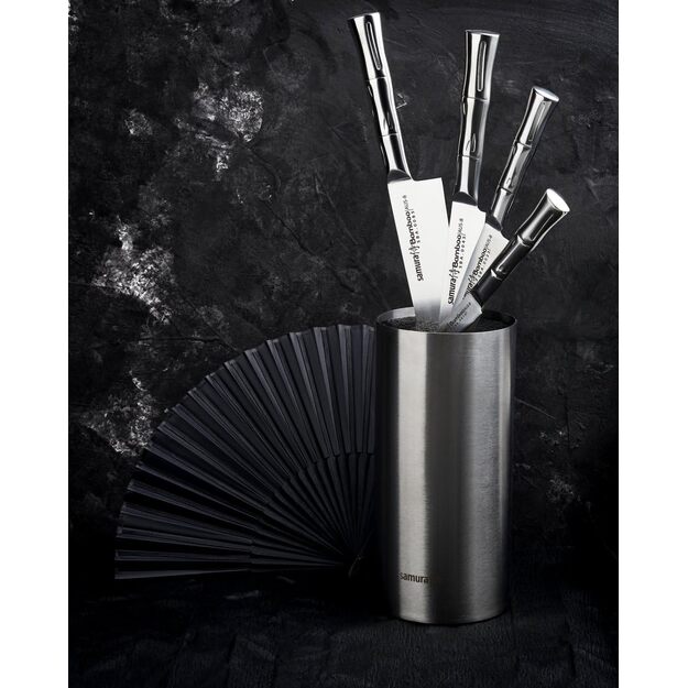 SAMURA Metallmesserblock mit Flexstangen, 220 mm 