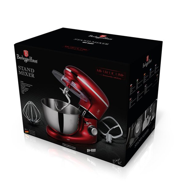 Berlinger Haus BH-9193 Burgundy Line planetarinis mikseris 6 l 1300 W