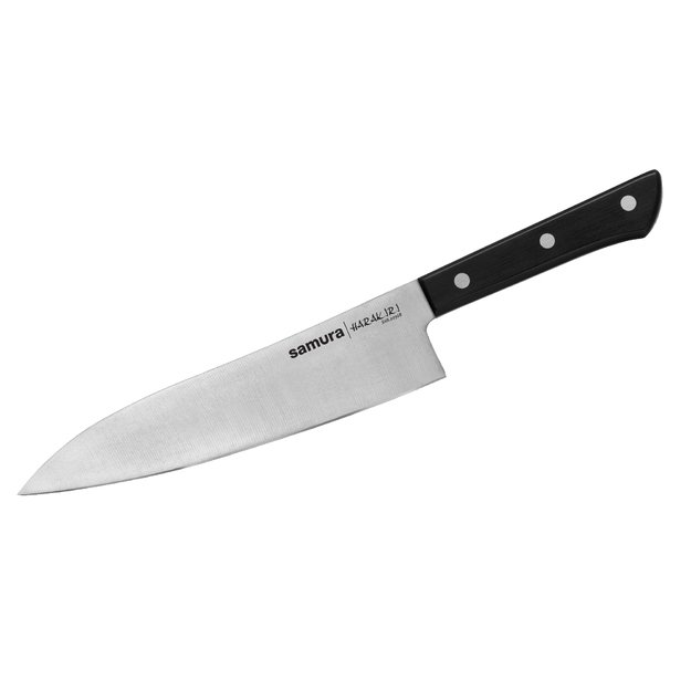 Samura HARAKIRI Grand Santoku peilis 7,8  /197 mm, juodas 