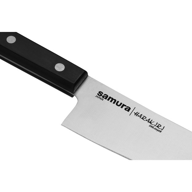 Samura HARAKIRI Grand Santoku peilis 7,8  /197 mm, juodas 