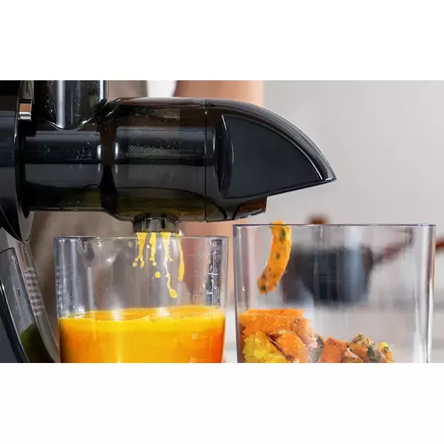 AMZCHEF lėtaeigė sulčiaspaudė 150 W, 80 RPM, juoda, 1501-BK-SM 3