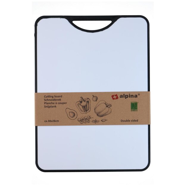 ALPINA dvipusė pjaustymo lenta 38x28 cm 2
