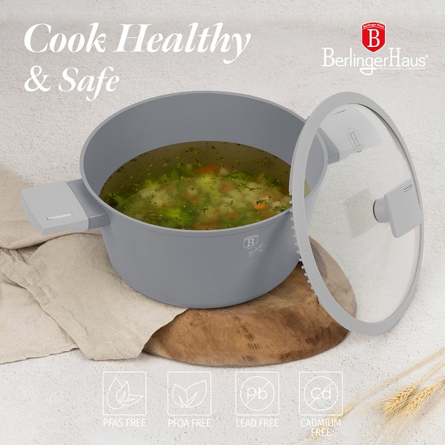 Puodų ir keptuvių rinkinys 15 dalių Berlinger Haus Aspen BH-8245