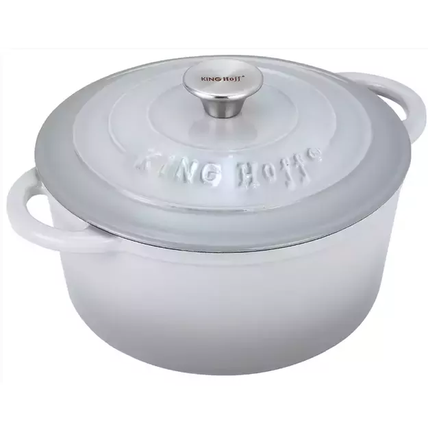 KINGHoff pilkas ketaus puodas KH-1520, Ø22 cm, 2,4 l