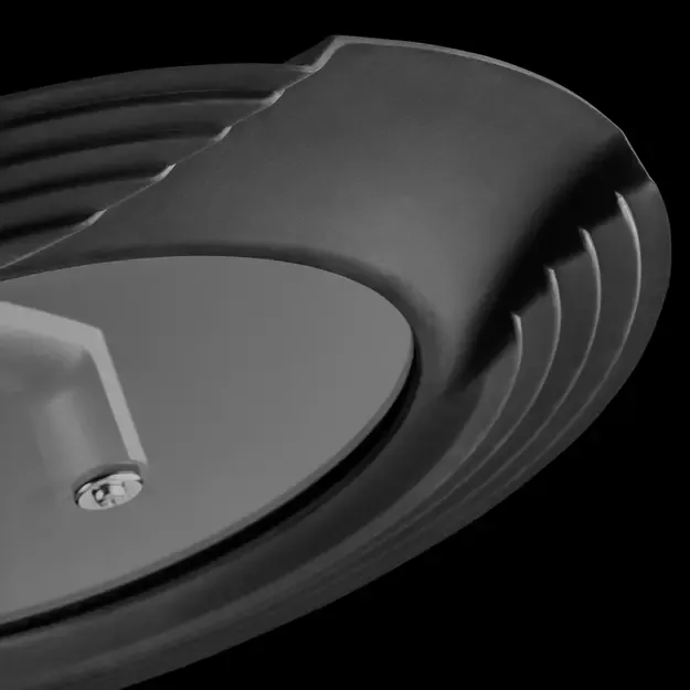 Berghoff „Uqonic Downdraft“ 3 dalių keptuvių rinkinys su universaliu dangčiu 4