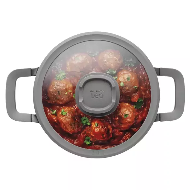 Berghoff „Stone+“ 20 cm / 2,8 L nelipnus puodas su dangčiu 1