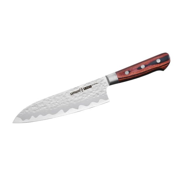 Samura KAIJU 7.1-Inch Santoku Knife - Premium Japanese Steel Kitchen Knife for Precision Cutting and Culinary Excellence 
