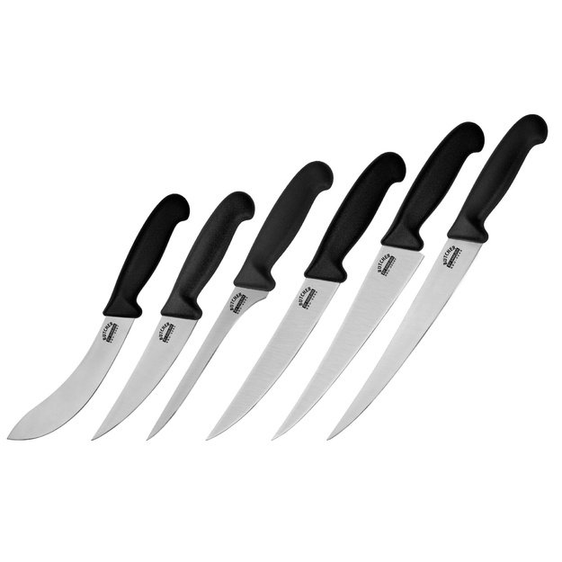 „Samura Butcher“ 6 dalių peilių rinkinys su krepšiu