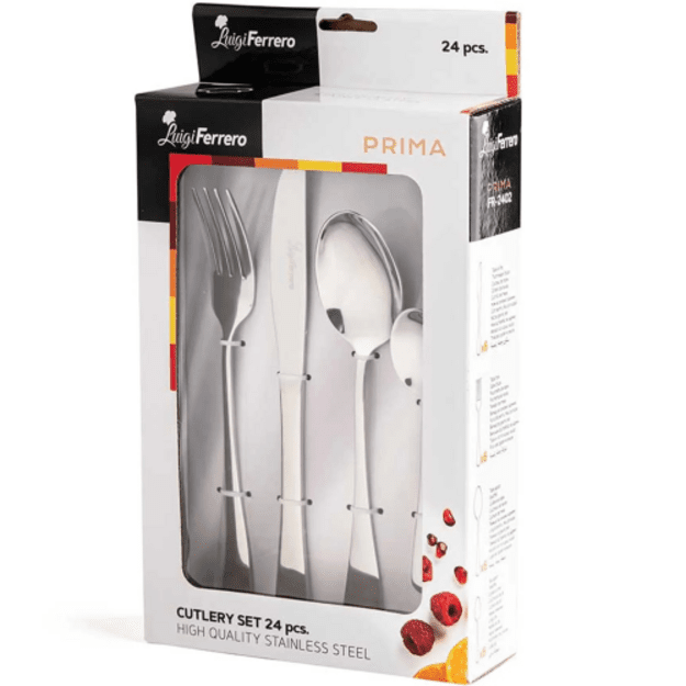 Stalo įrankių rinkinys 24 vnt. Luigi Ferrero Prima FR-2402