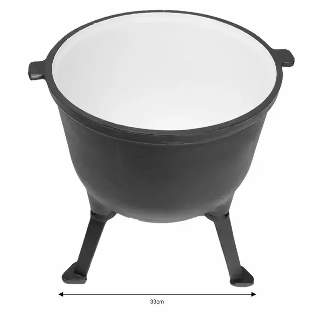 KINGHoff emaliuotas ketaus katilas / kazanas 10L, KH-2243